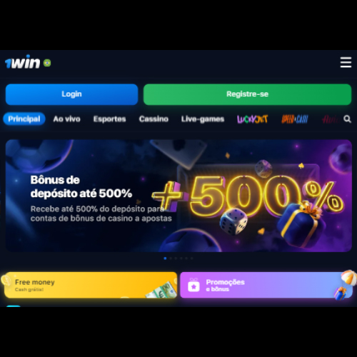 Visite o site oficial da 1Win Brasil
