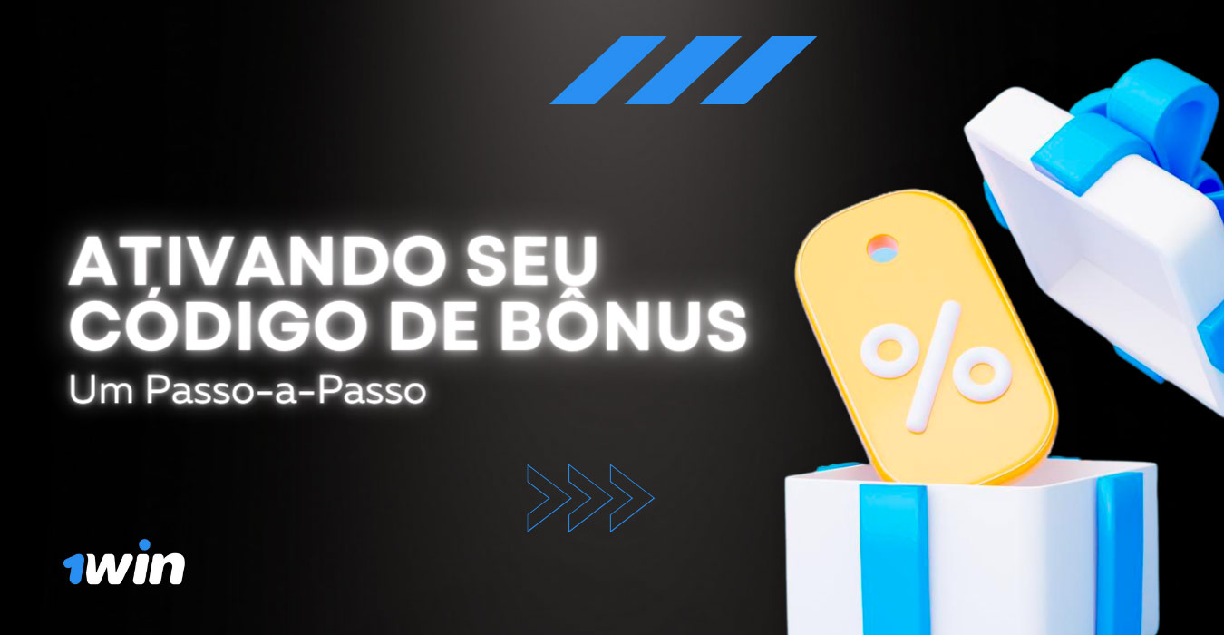 Como faço para ativar um código promocional do 1Win?