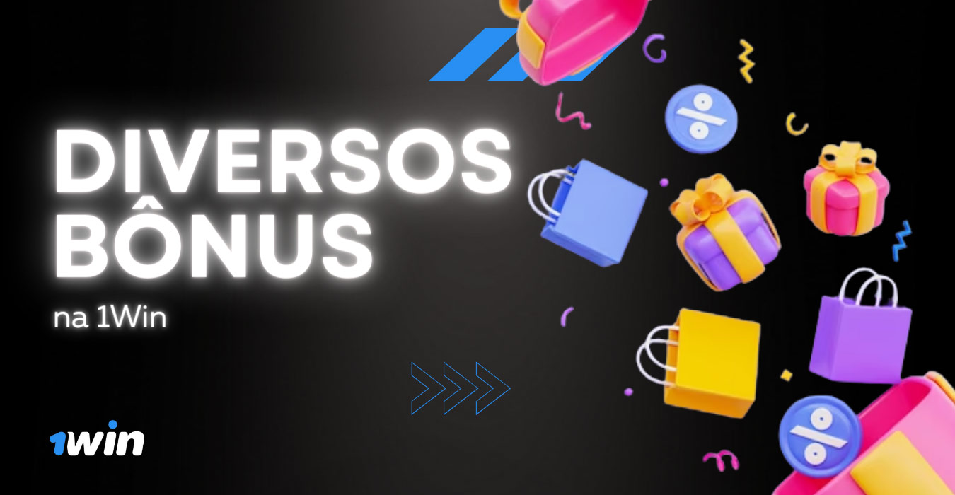 Diversos Bônus Disponíveis na 1Win